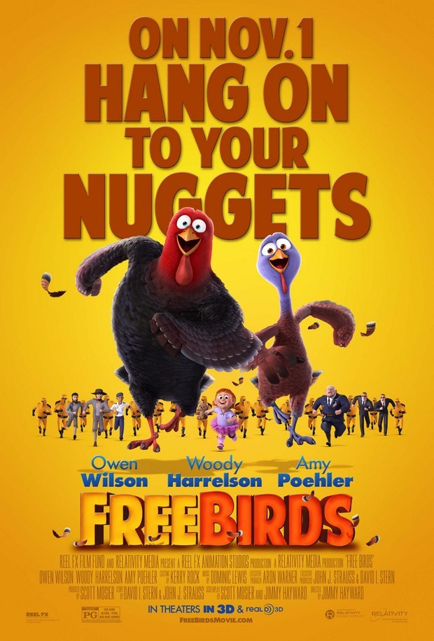 Free Birds – nuove locandine per il film d’animazione