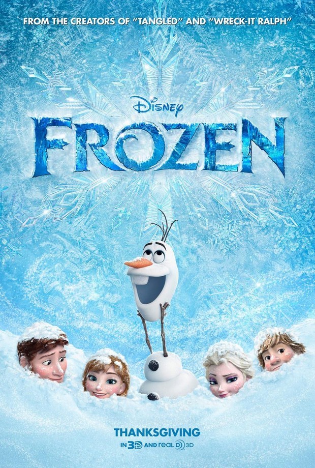 Frozen – Il regno di ghiaccio: nuovo poster del classico Disney