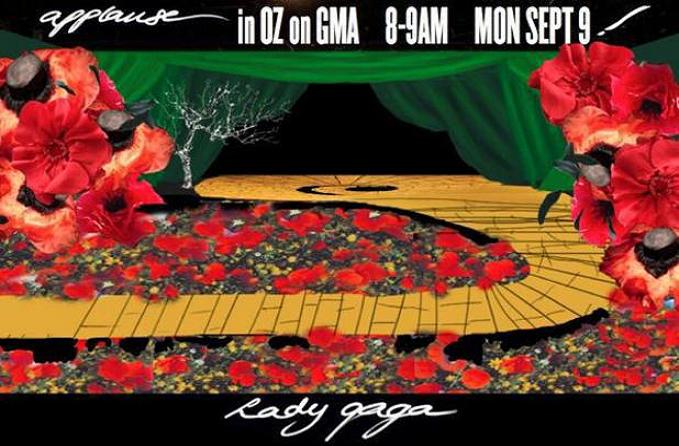 Lady Gaga of Oz, Applause cantato a Good Morning America il 9 settembre 2013: il video