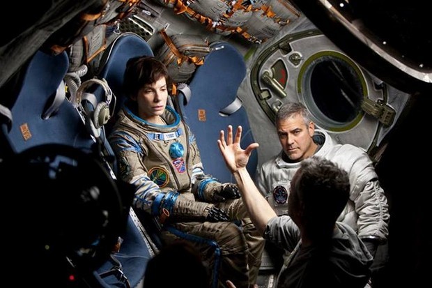 Gravity –  25 foto con Sandra Bullock e George Clooney