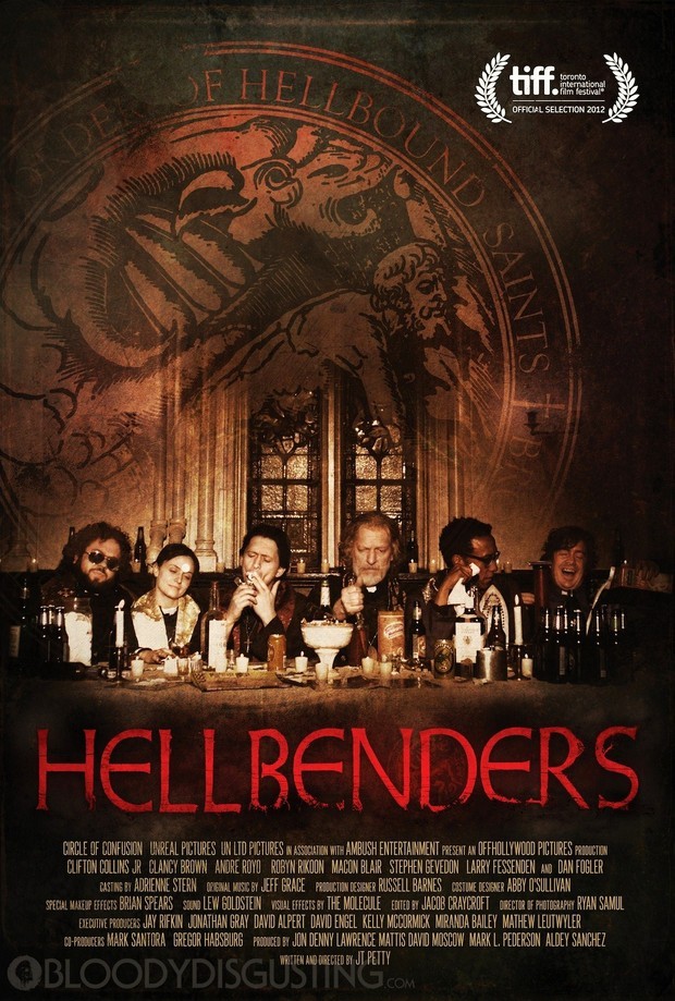 Hellbenders – locandine della comedy-horror di JT Petty