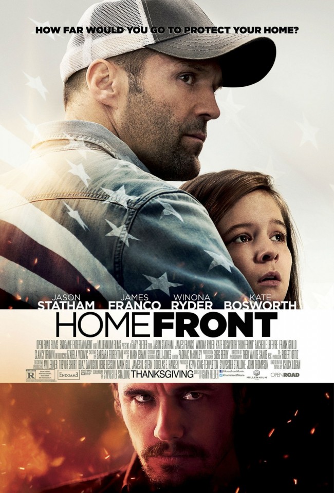 Homefront: foto e locandina dell’action-thriller con Jason Statham e James Franco