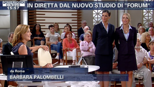 Forum 2013 – 2014, Valeria e Giada al posto di Bracconeri e Senise. Arriva il giudice Marazzita, con collegamenti e ufficio di collocamento