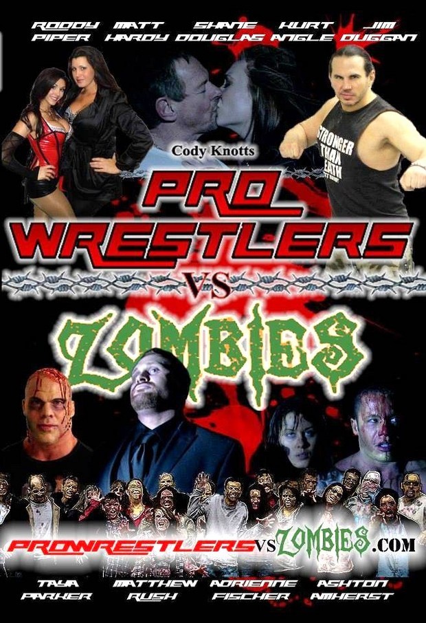 Pro-Wrestlers vs Zombies – locandina dell’action-horror di Cody Knotts