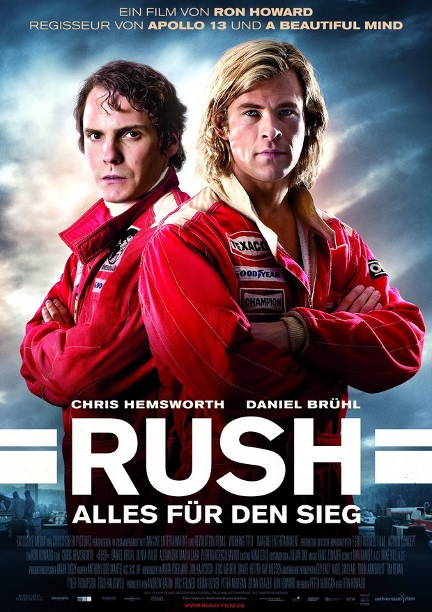 Rush – nuovo poster e 20 immagini per il dramma sulla F1 di Ron Howard