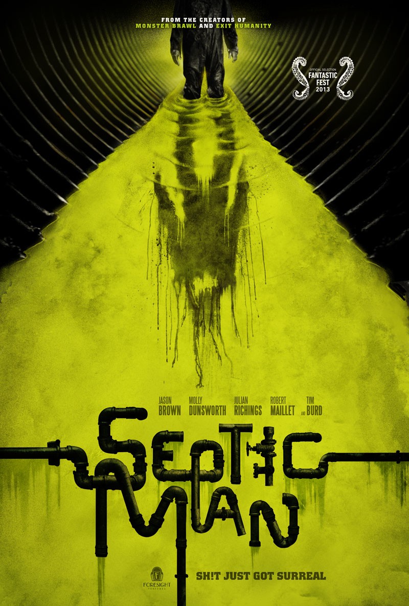 Septic Man – poster per del nuovo horror di Jesse T. Cook