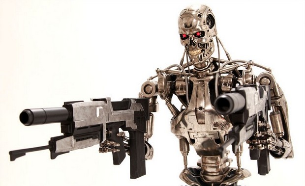 Terminator 2: replica dell’endoscheletro T-800 a grandezza naturale