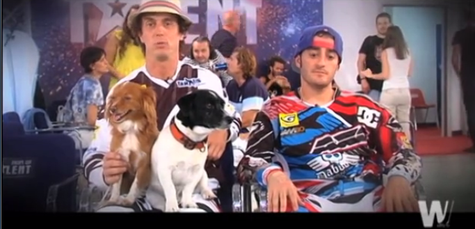 Italias Got Talent 2013-2014, Vanni Oddera, Massimo Bianconcini e Davide Rossi – Motocross