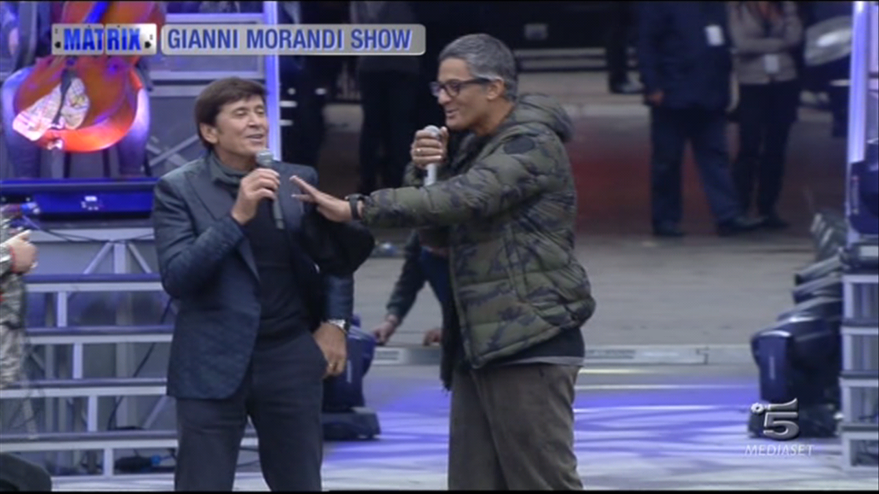 Matrix sul Gianni Morandi Show all’Arena