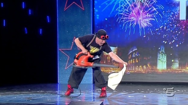 Italia’s Got Talent 2013-14 – Benjamin Delmas – Pagliaccio