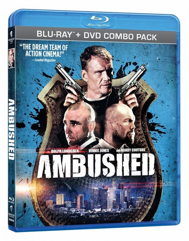 Ambushed – poster dell’action con Dolph Lundgren, Randy Couture e Vinnie Jones