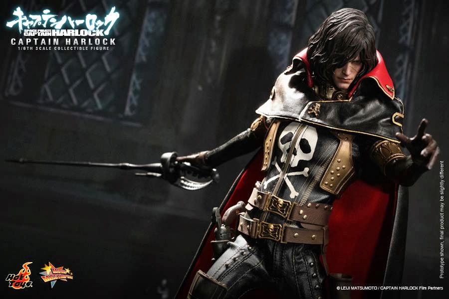 Captain Harlock 3D – l’action figure Hot Toys del nuovo film d’animazione