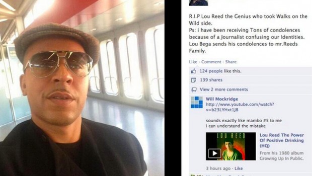 “Lou Bega è morto!” No, il web si confonde con Lou Reed