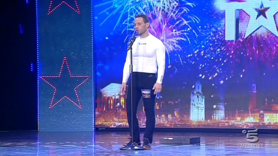 Marco Lorusso, atleta ad Italia s got talent