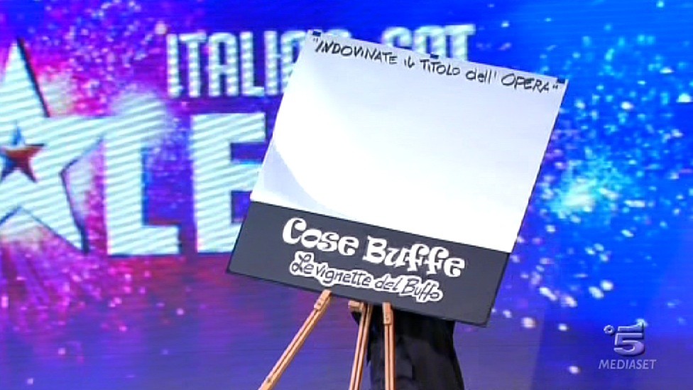 Cesare Buffagni, disegnatore ad Italia s got talent