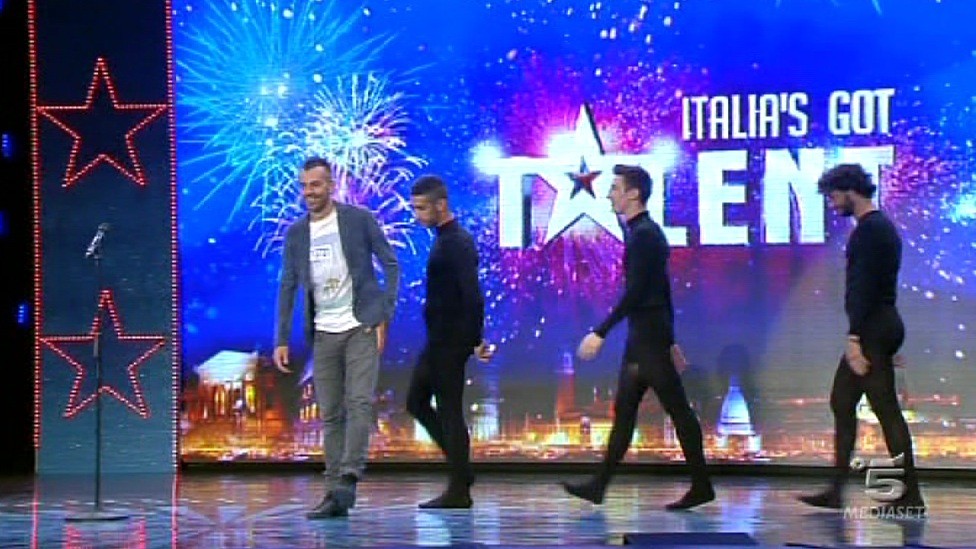 Le tutine ad Italia s got talent