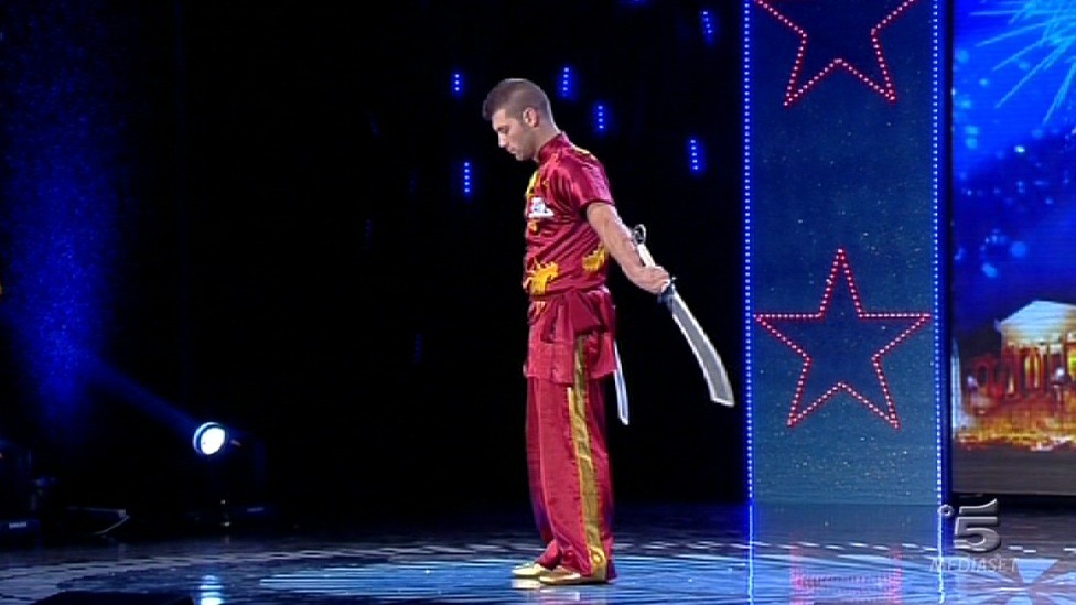 Antonino Storniolo, atleta ad Italia s got talent