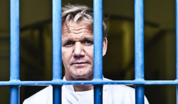 Ramsay: Chef dietro le sbarre, su Real Time lo show più estremo di Gordon