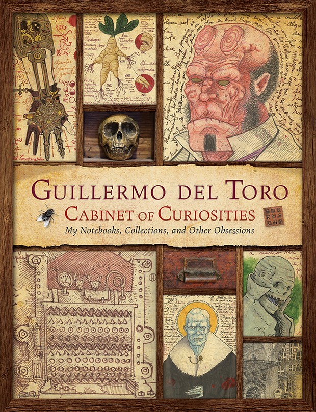 Guillermo Del Toro’s Cabinet of Curiosities .- copertina del libro del regista di Hellboy e Pacific Rim