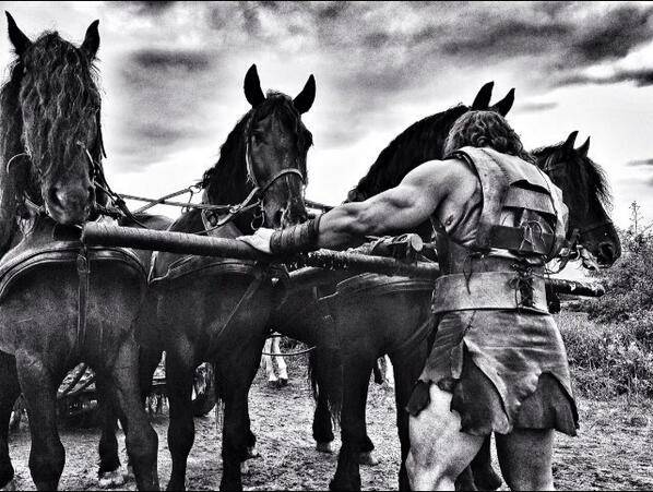 Hercules: The Thracian Wars – ultime foto dal set con Dwayne Johnson