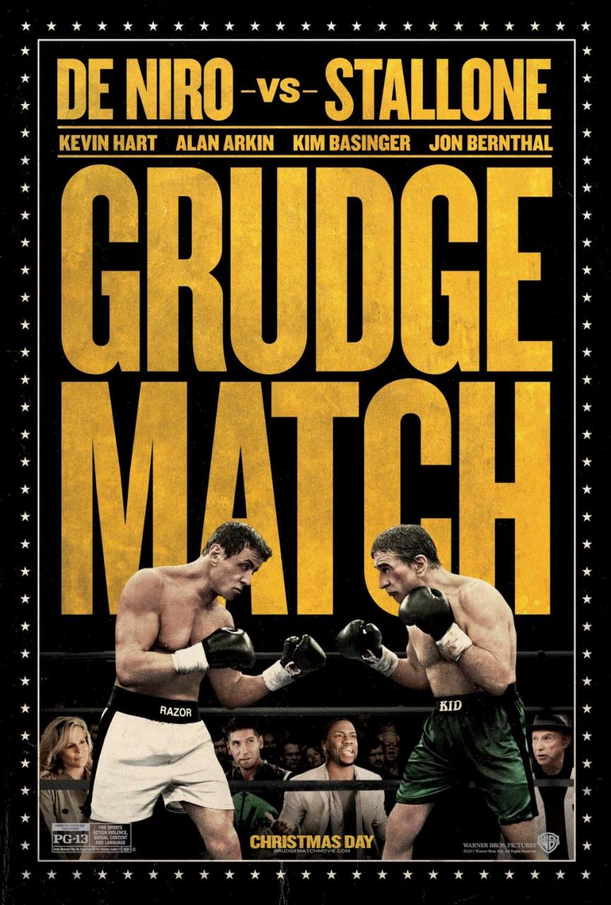 Grudge Match – All’ultimo pugno: primo poster ufficiale per la commedia sportiva con Robert De Niro e Sylvester Stallone
