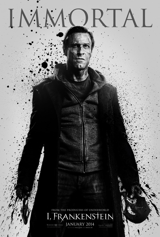 I, Frankenstein – Character poster e foto per l’action-fantasy con Aaron Eckhart