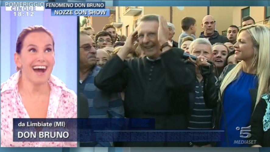 Don Bruno a Pomeriggio Cinque