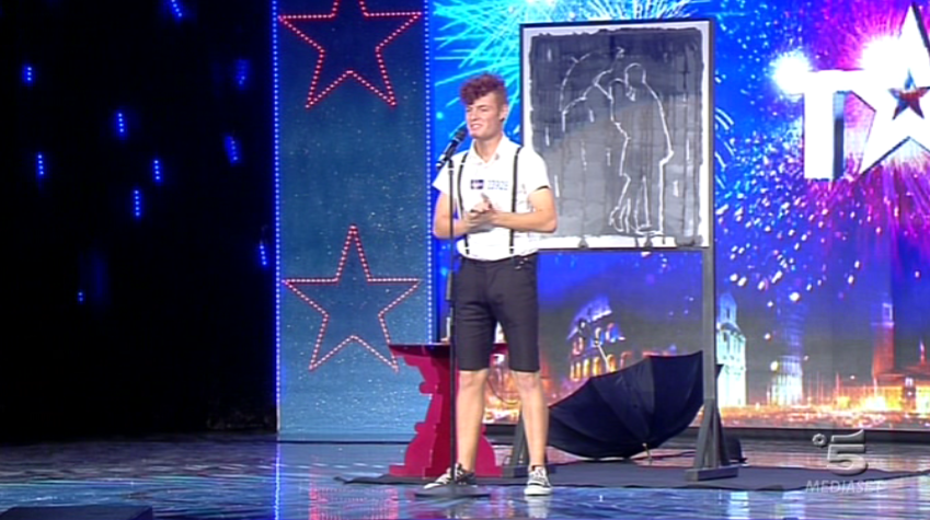 Carmine Esposito, artista a Italia’s got talent