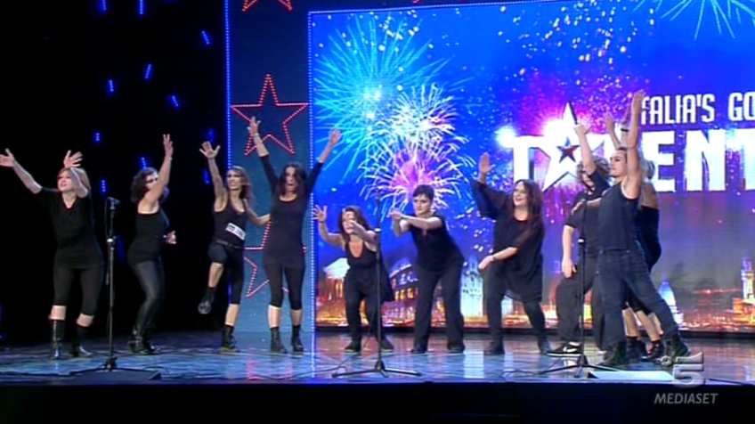 Bamp Body Music, ballerini a Italia’s got talent