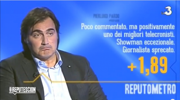 Pierluigi Pardo: “La gnocca che legge la schedina mi fa orrore. La Satta a Tiki Taka utile alla drammaturgia”