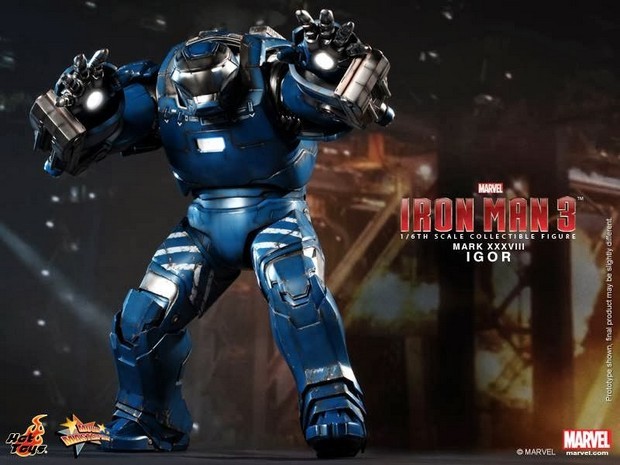 Iron Man 3 – nuova action figure dell’armatura Igor Mark 38