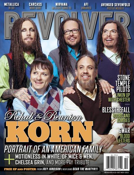 Korn su Revolver: dietro le quinte della fantastica foto ‘di famiglia’