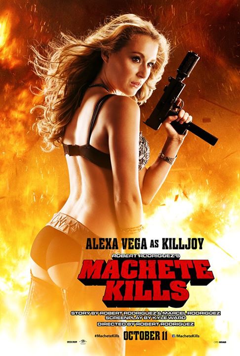 Machete Kills: nuove foto e locandina con Alexa Vega