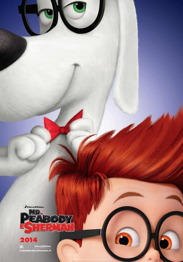 Mr. Peabody and Sherman – primo poster italiano e immagini del nuovo film DreamWorks Animation