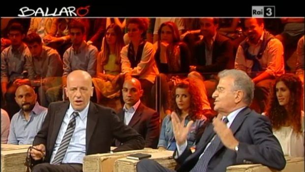 Ballarò, lite “storica” nel centrodestra: Sallusti contro Cicchitto (VIDEO)
