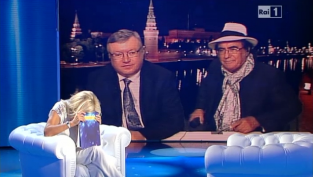 Domenica In: Mara Venier e l’intervista impossibile ad Al Bano grazie al solito audio a singhiozzo