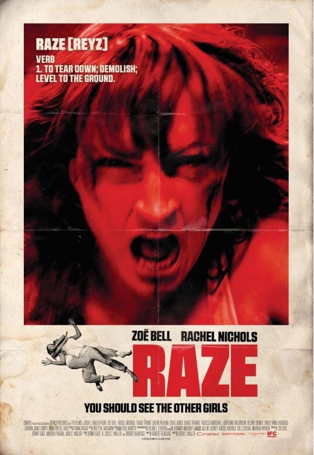 Raze – poster e foto dell’action-thriller con Zoe Bell e Rachel Nichols