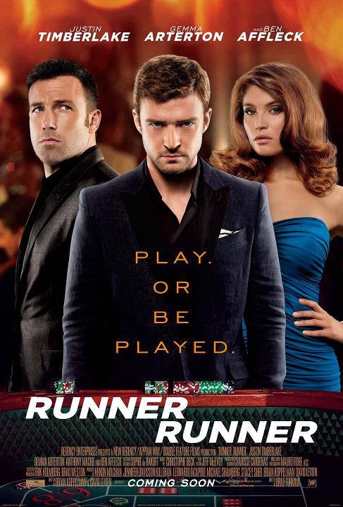 Runner Runner – 4 nuove locandine con Ben Affleck, Justin Timberlake e Gemma Arterton