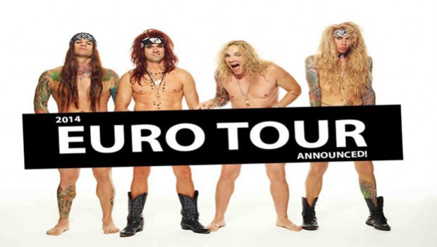 Steel Panther Euro Tour 2014: a Marzo in concerto a Milano