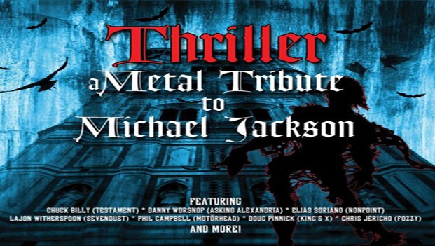 Thriller, il tributo metal a Michael Jackson con Testament, Mr. Big, Motorhead, e tanti altri