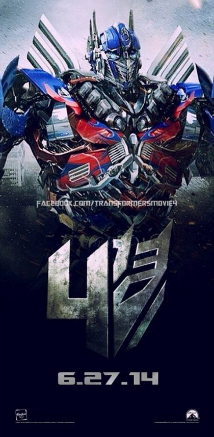 Transformers – Age of Extinction: nuovo poster di Optimus Prime