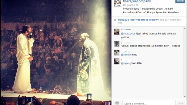 Kanye West e ‘l’apparizione di Gesù’ al Yeezus US tour