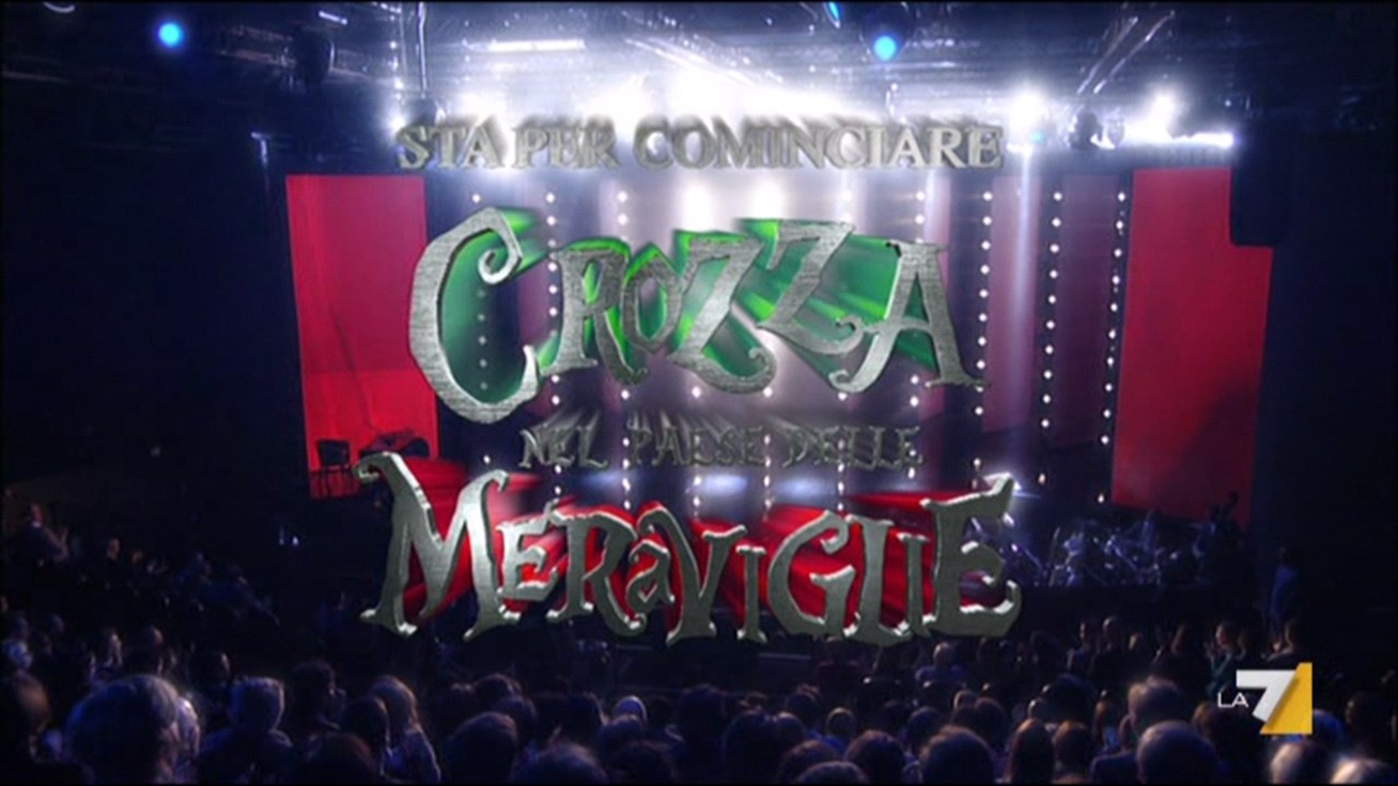 Crozza nel Paese delle Meraviglie, 1 novembre 2013