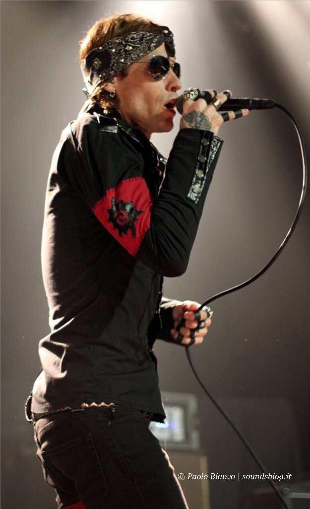 Buckcherry foto concerto Milano Alcatraz 17 Novembre 2013