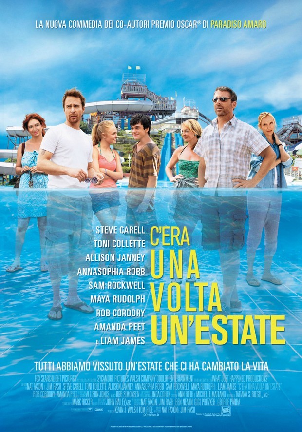 C’era una volta un’estate –  locandina italiana per la commedia con Steve Carell