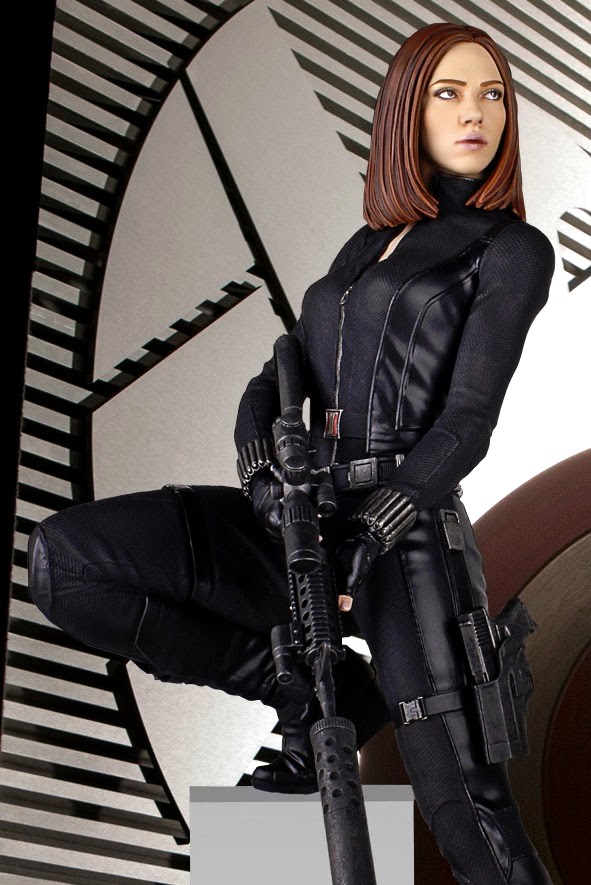 Captain America – The Winter Soldier, nuova statua Scarlett Johansson è Black Widow
