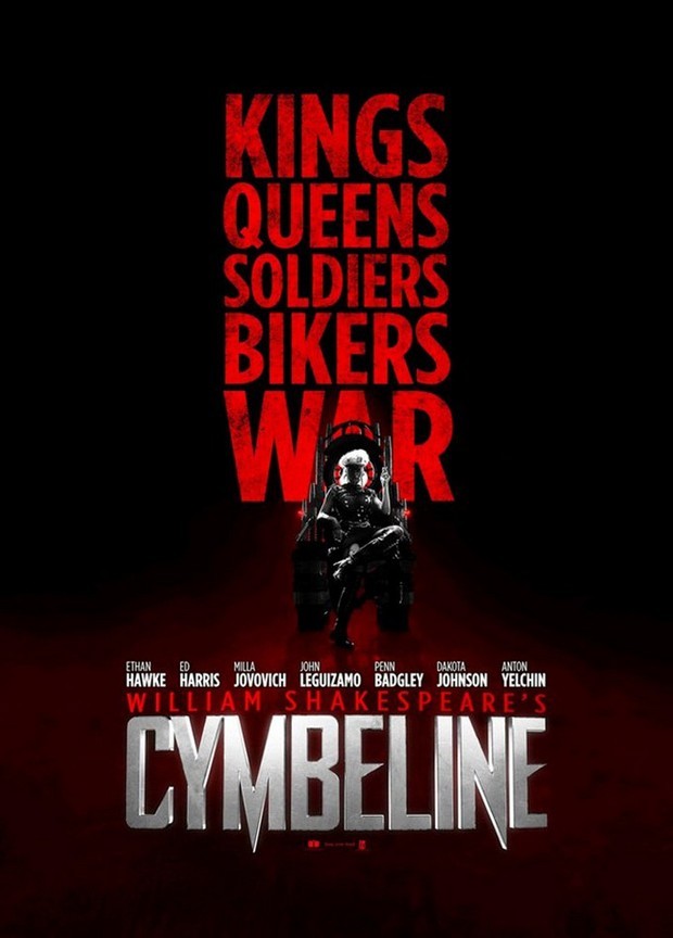 Cymbeline – primo poster del film crime tratto da Shakespeare