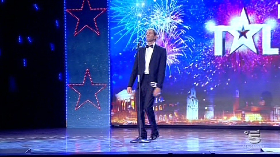 Andrea Sestrieri, illusionista ad Italia s got talent
