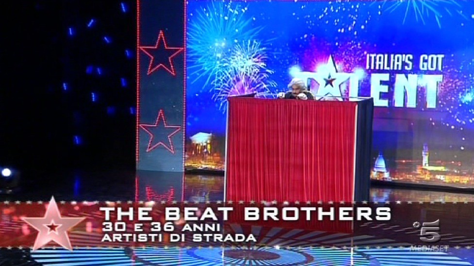 The Beat Brothers, artisti di strada ad Italia s got talent