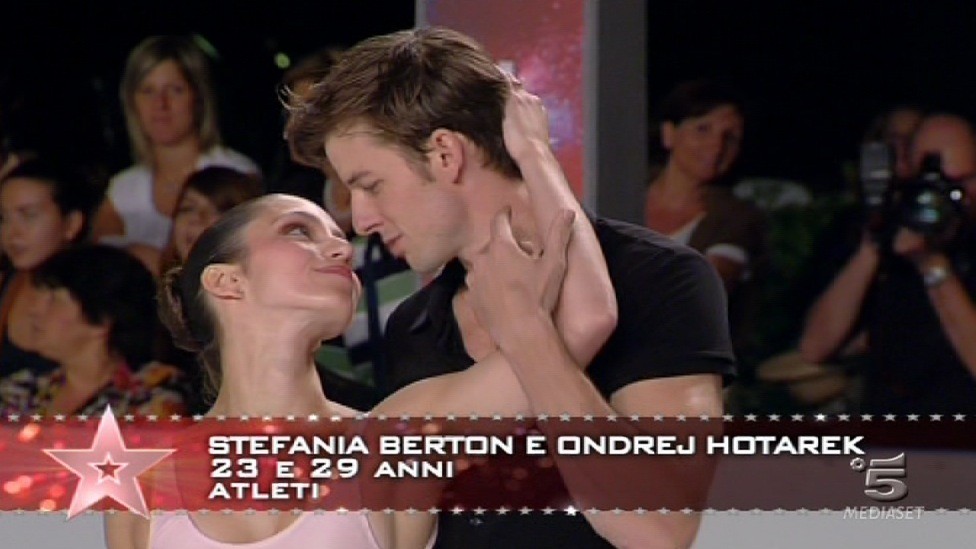 Stefania Berton ed Ondrej Hotarek, pattinatori sul ghiaccio ad Italia s got talent